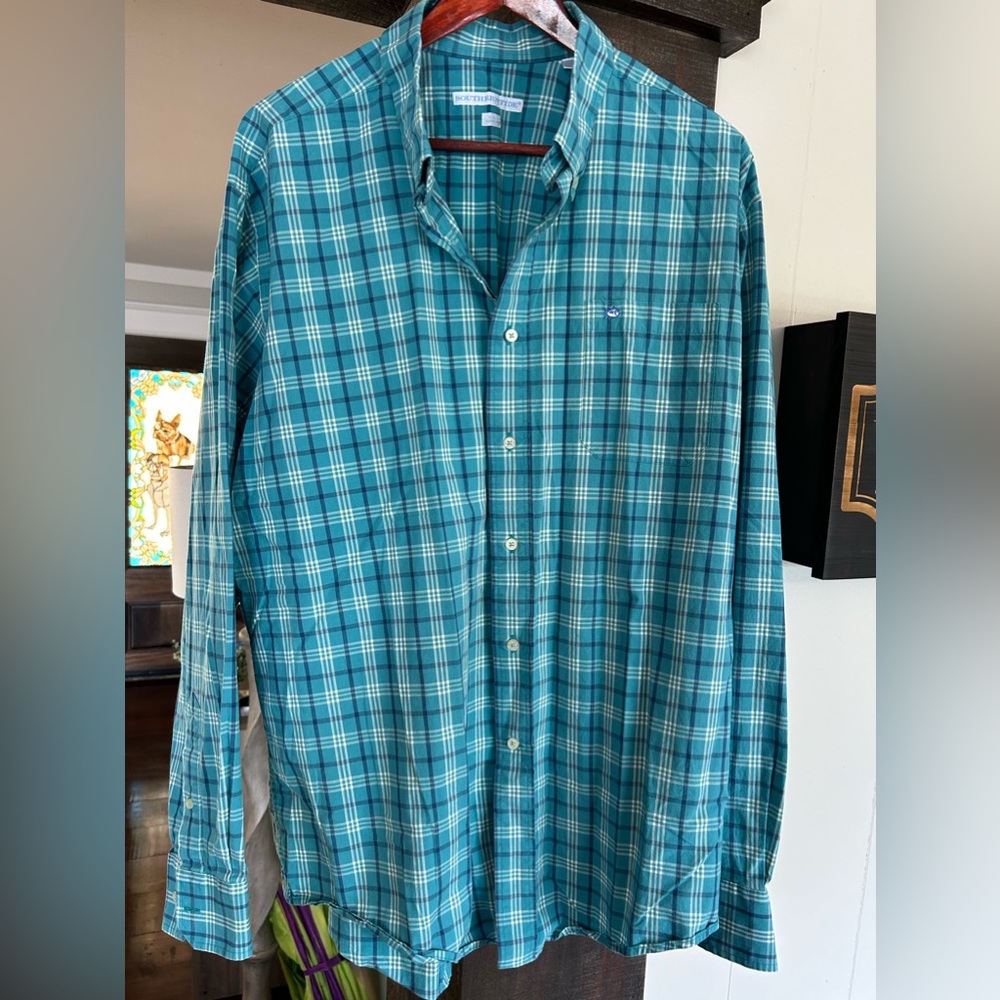 Southern Tide button down oxford men’s XL